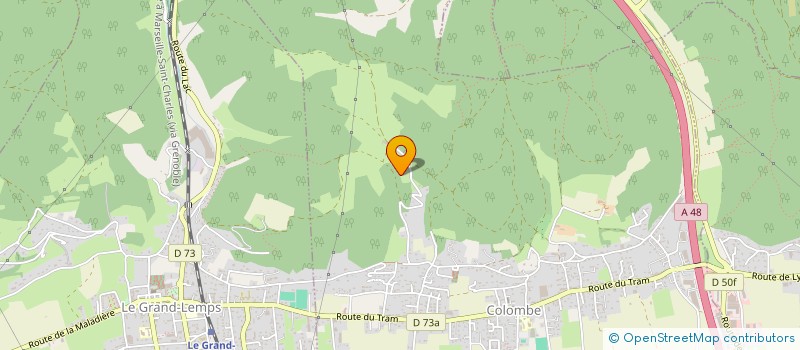 localisation de l'entreprise SCI JAPE 2011  COLOMBE