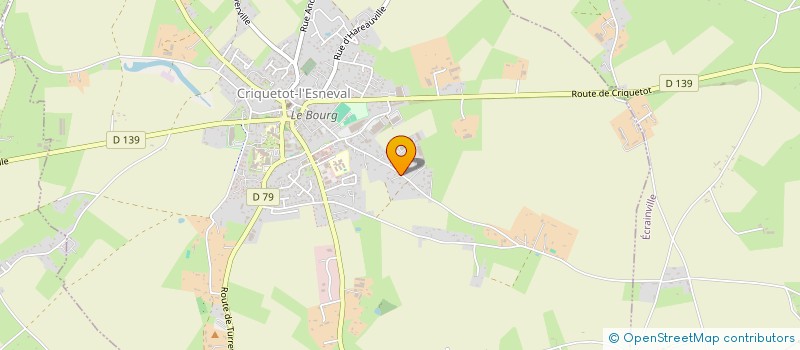 localisation de l'entreprise SCI JAPE  CRIQUETOT-L'ESNEVAL