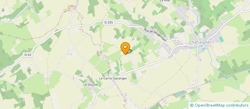 localisation de l'entreprise SCI  JAPI  CHAHAIGNES