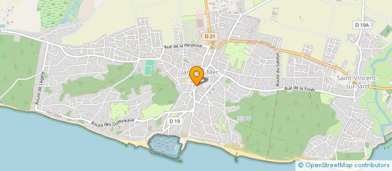 localisation de l'entreprise SCI JAPI à JARD-SUR-MER