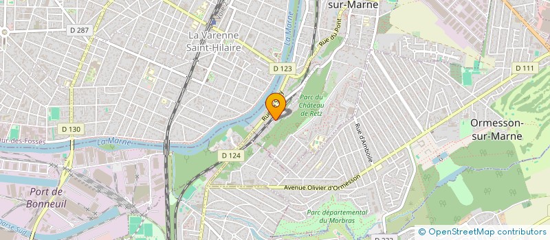 localisation de l'entreprise SCI JAPI  CHENNEVIERES-SUR-MARNE