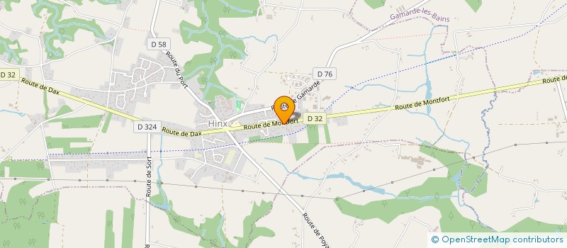 localisation de l'entreprise SCI JAPIJE  HINX