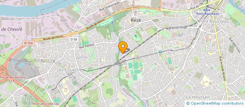 localisation de l'entreprise SCI JAPO  REZE