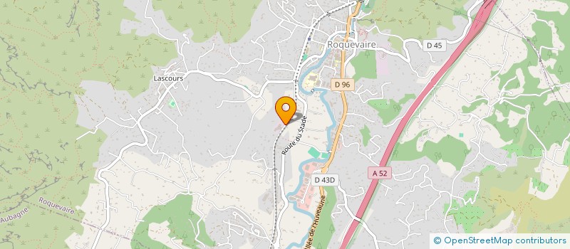 localisation de l'entreprise SCI JAPS  ROQUEVAIRE