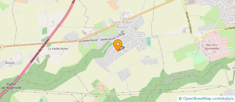 localisation de l'entreprise SCI JAPS  SAINT-AUBIN-ROUTOT