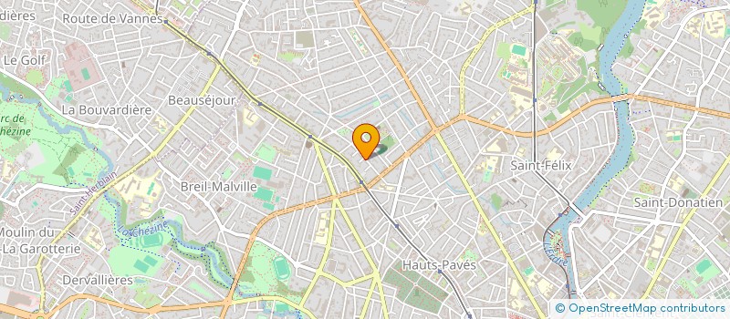 localisation de l'entreprise SCI JAPYM à NANTES