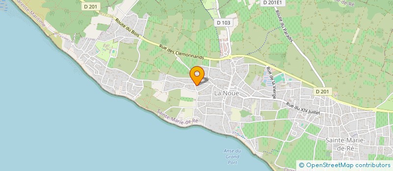 localisation de l'entreprise SCI JAR  SAINTE-MARIE-DE-RE