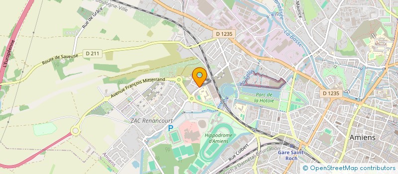 localisation de l'entreprise SCI JARC à AMIENS
