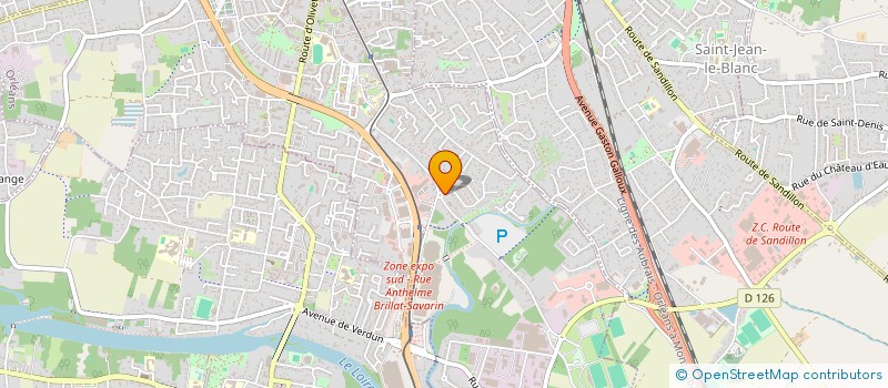 localisation de l'entreprise SCI JARCI à ORLEANS