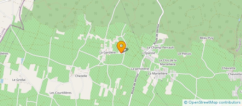 localisation de l'entreprise SCI JARD OCEAN  SAINT NICOLAS DE BOURGUEIL