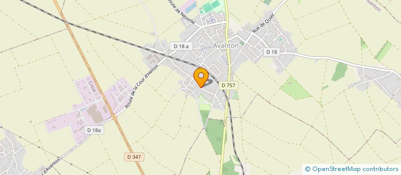 localisation de l'entreprise SCI JARDIMMO à AVANTON