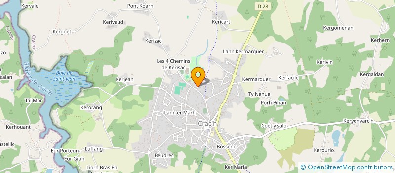 localisation de l'entreprise SCI JARDIN  CRACH