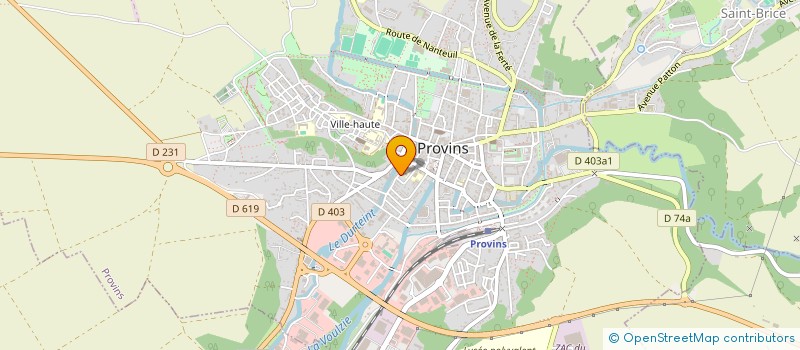 localisation de l'entreprise SCI JARDIN DE LA VENIERE  PROVINS