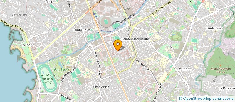 localisation de l'entreprise SCI JARDIN DES AMANDIERS à MARSEILLE