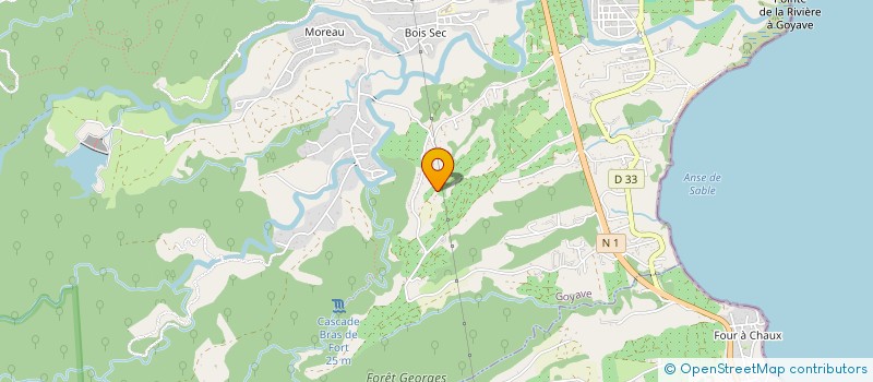 localisation de l'entreprise SCI JARDIN DU MONT VERNON II  GOYAVE