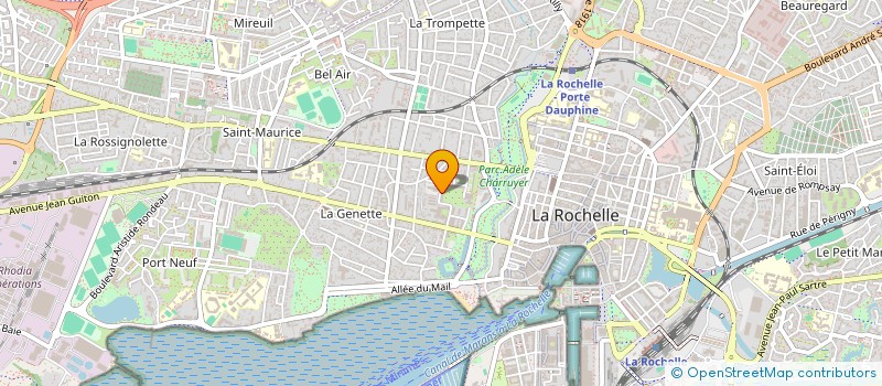 localisation de l'entreprise SCI JARDIN-HONEY  LA ROCHELLE