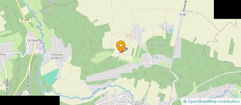 localisation de l'entreprise SCI JARDIN PLEYE'L  SAINT-CYR-SUR-MORIN