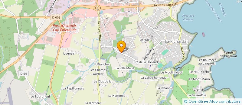 localisation de l'entreprise SCI JARDON  LA RICHARDAIS