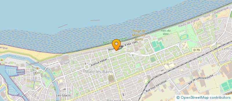 localisation de l'entreprise SCI JARDOT à DUNKERQUE