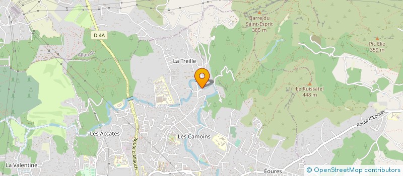 localisation de l'entreprise SCI JARE à MARSEILLE