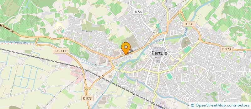 localisation de l'entreprise SCI JARE  PERTUIS