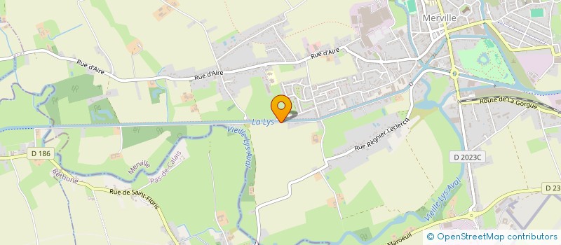 localisation de l'entreprise SCI JARENE  MERVILLE