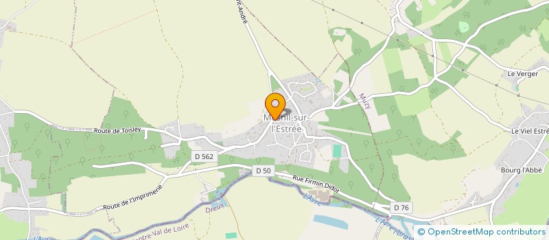 localisation de l'entreprise SCI JARI  MESNIL-SUR-L'ESTREE