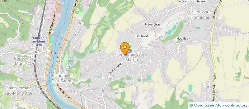 localisation de l'entreprise SCI JARI  FONTAINES-SAINT-MARTIN