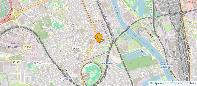 localisation de l'entreprise SCI JARL  ORLY