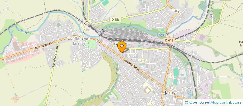 localisation de l'entreprise SCI JARNY RLM  JARNY