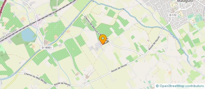 localisation de l'entreprise SCI JARO  MAUGUIO