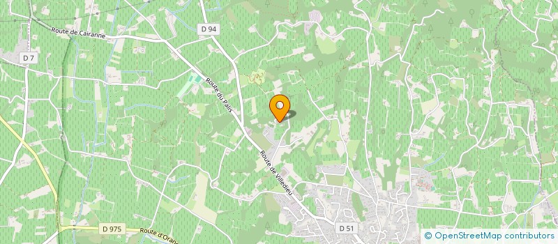 localisation de l'entreprise SCI JAROCHRIS  VAISON-LA-ROMAINE