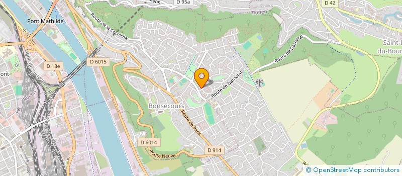 localisation de l'entreprise SCI JAROMY  BONSECOURS