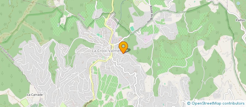 localisation de l'entreprise SCI JARROSSON TRENTE TROIS  LA CROIX-VALMER