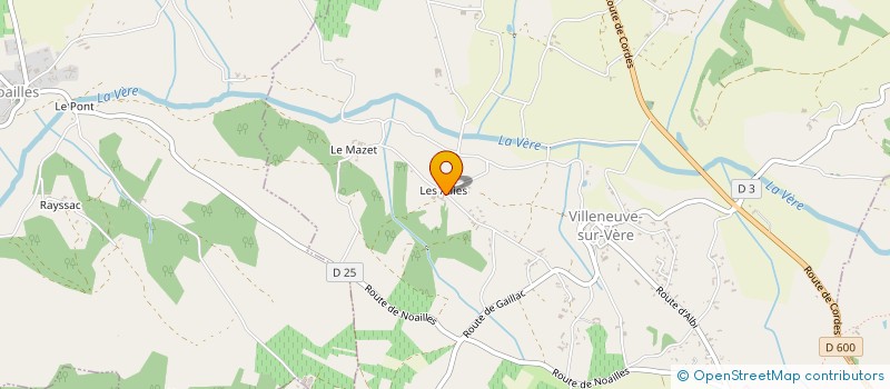 localisation de l'entreprise SCI JARRY CHRISTOPHE  VILLENEUVE-SUR-VERE