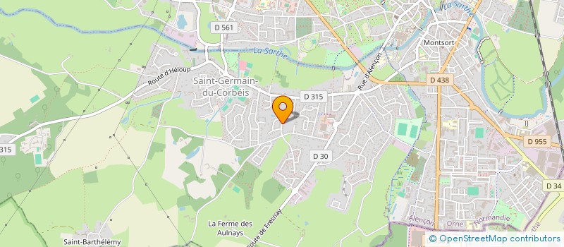 localisation de l'entreprise SCI JARRY IMMOBILIER à SAINT-GERMAIN-DU-CORBEIS