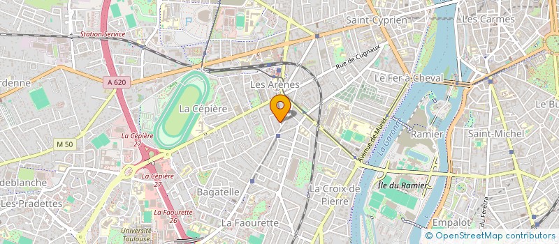localisation de l'entreprise SCI JARRY-MAUREL à TOULOUSE