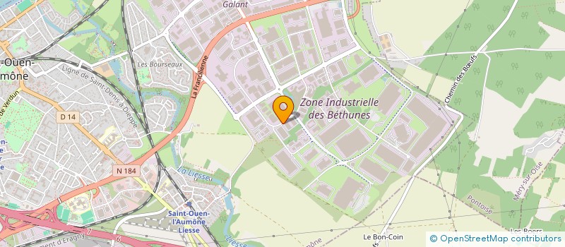 localisation de l'entreprise SCI JARY à SAINT-OUEN-L'AUMONE