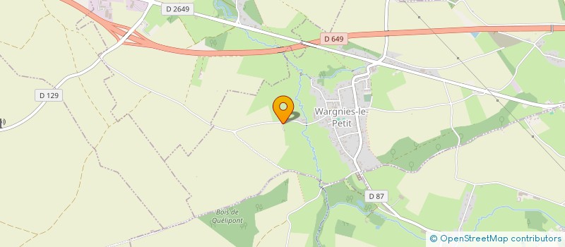 localisation de l'entreprise SCI JARYL à WARGNIES-LE-PETIT