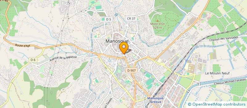 localisation de l'entreprise SCI JAS à MANOSQUE