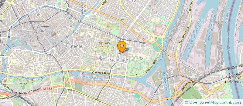 localisation de l'entreprise SCI JAS  STRASBOURG