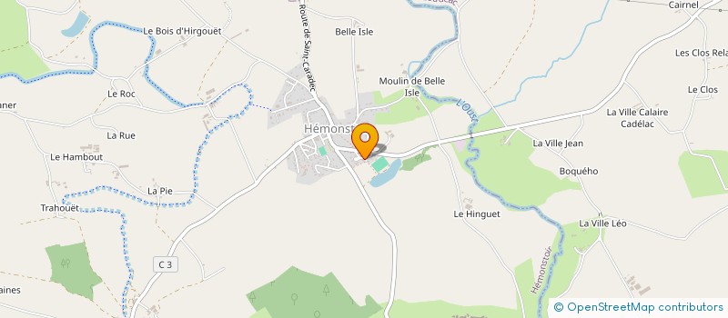 localisation de l'entreprise SCI JAS  HEMONSTOIR