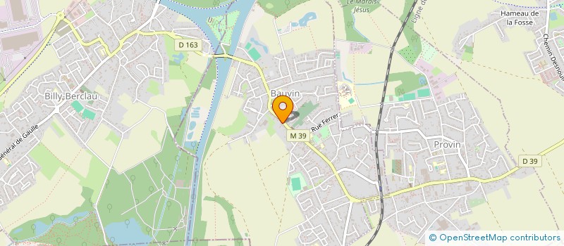 localisation de l'entreprise SCI JAS VEGAS  BAUVIN