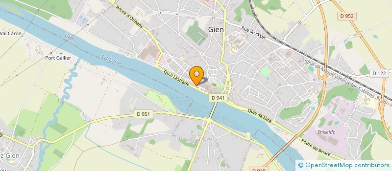 localisation de l'entreprise SCI JASC à GIEN