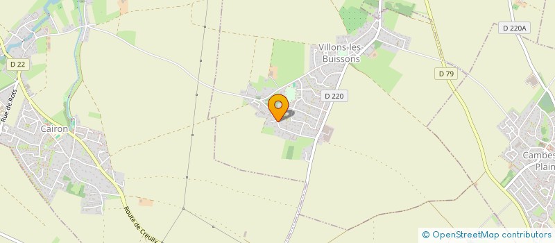 localisation de l'entreprise SCI JASEROQUE  VILLONS-LES-BUISSONS