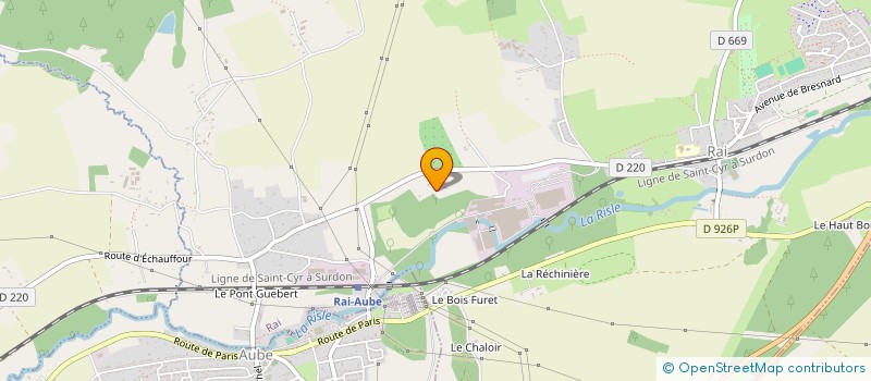 localisation de l'entreprise SCI JASEUR DE BOISTHOREL à RAI
