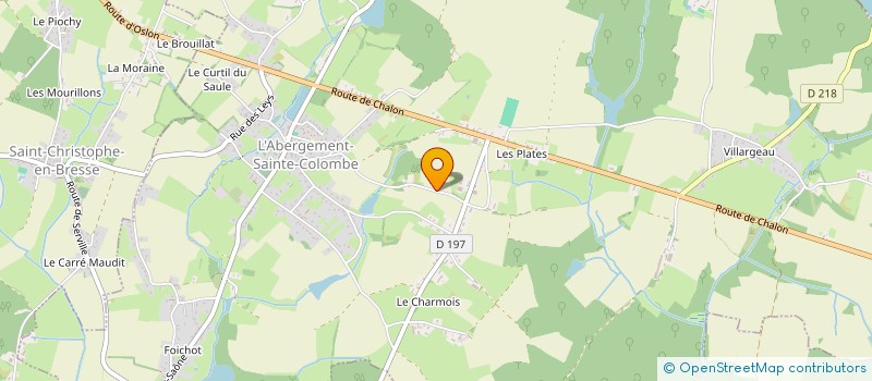 localisation de l'entreprise SCI JASJ  L'ABERGEMENT-SAINTE-COLOMBE