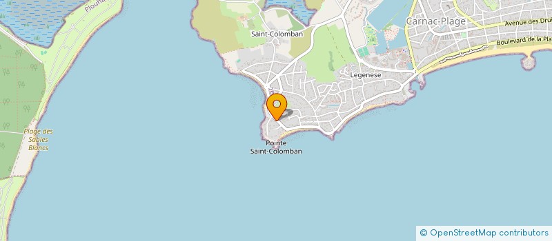 localisation de l'entreprise SCI JASMAL  CARNAC