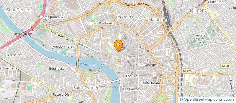 localisation de l'entreprise SCI JASMIN  TOULOUSE