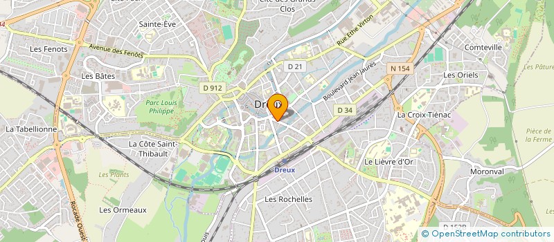 localisation de l'entreprise SCI JASMIN à DREUX